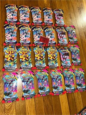 Pokemon TCG Chaos Rising Sleeved Booster Pack Random Pack Art 1 Pack